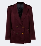 Blazé Milano Everynight double-breasted satin blazer