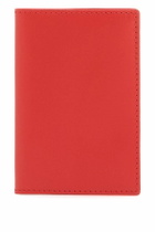 COMME DES GARCONS WALLET leather compact wallet Red