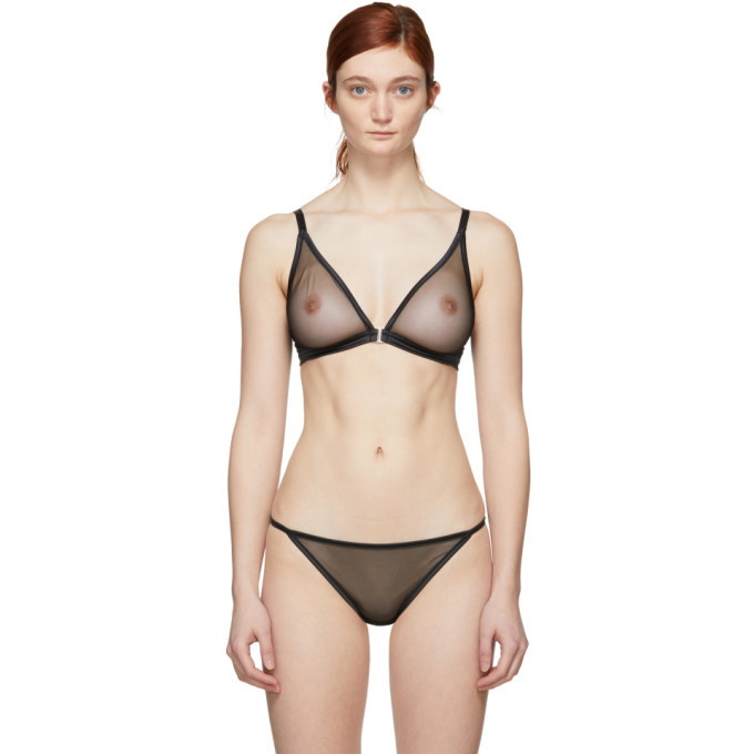 Photo: Implicite Black Sublime Triangle Bra