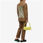 The Open Product Women's Eco-Leather Print Jacket in Brown