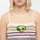 Soulland Women's Alien Crop Top in Multi Light