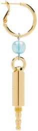 IN GOLD WE TRUST PARIS SSENSE Exclusive Gold Jack Single Earring