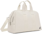 Lacoste White Weekend Duffle Bag