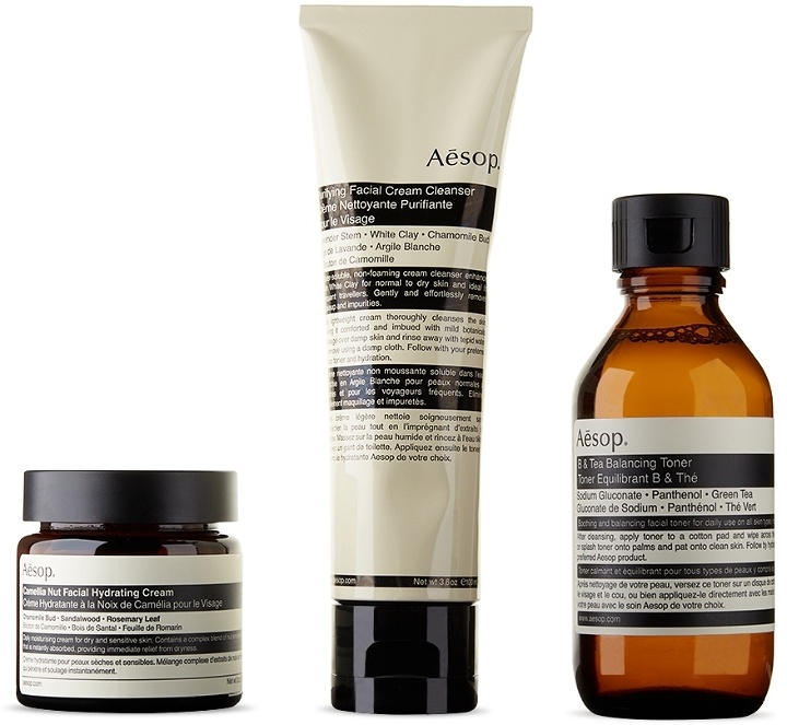 Photo: Aesop Quench Classic Skin Care Kit