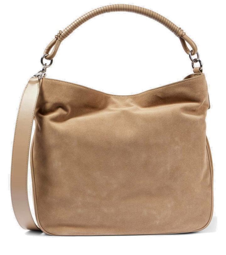 Photo: Staud Perry Large suede tote bag