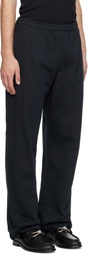 Marine Serre Black Moon Logo Sweatpants