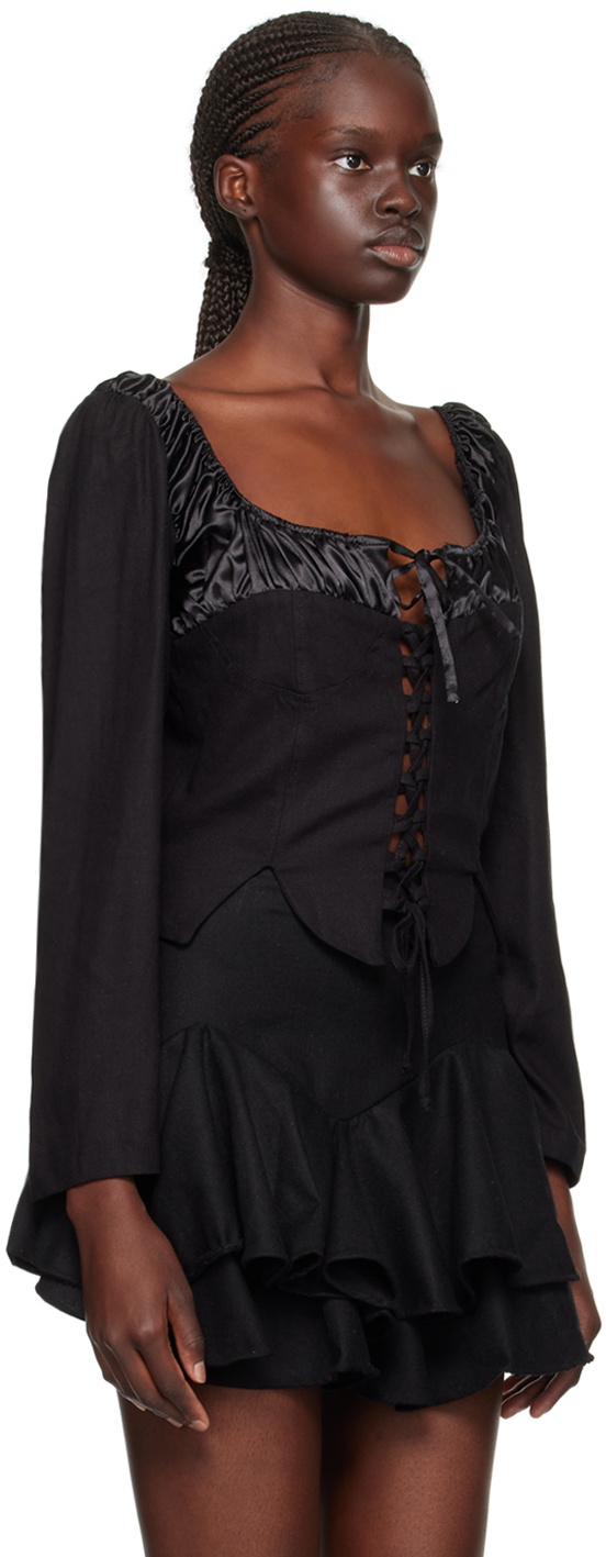 Tach Black Salvia Blouse
