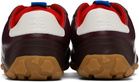 Wales Bonner Burgundy Cadence Sneakers