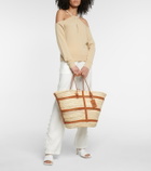 Altuzarra - Watermill Large raffia basket bag
