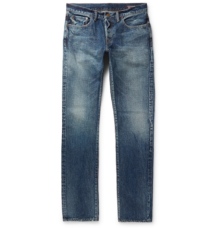 Photo: The Workers Club - Slim-Fit Selvedge Denim Jeans - Blue