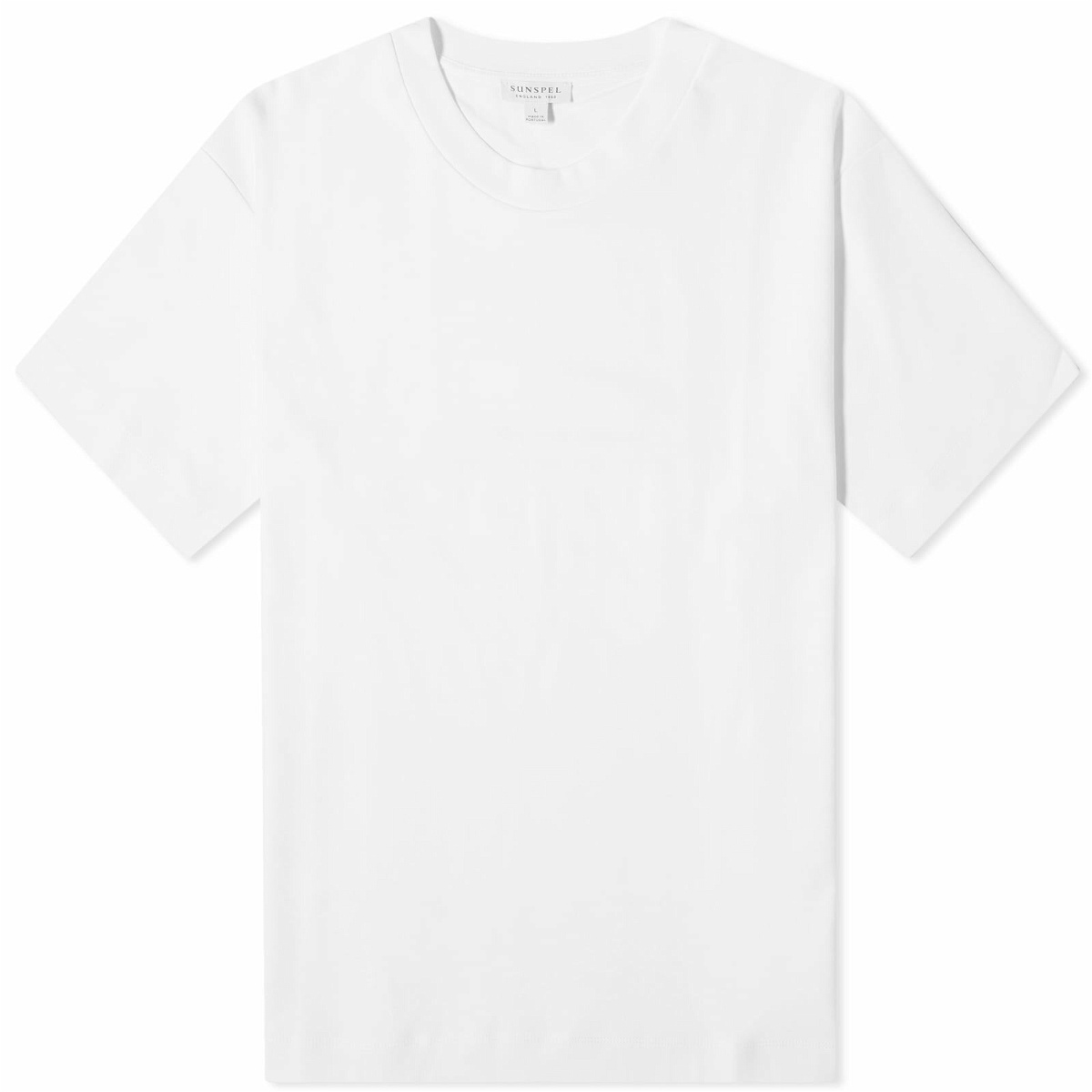 Photo: Sunspel Men's Heavy Weight T-Shirt in White