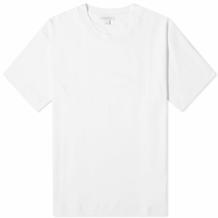 Photo: Sunspel Men's Heavy Weight T-Shirt in White