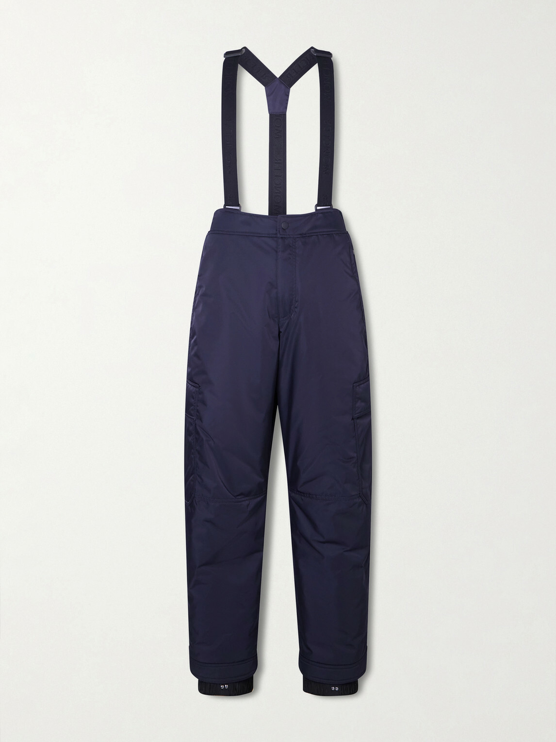 Moncler Grenoble - Wide-Leg Padded Ski Salopettes - Black
