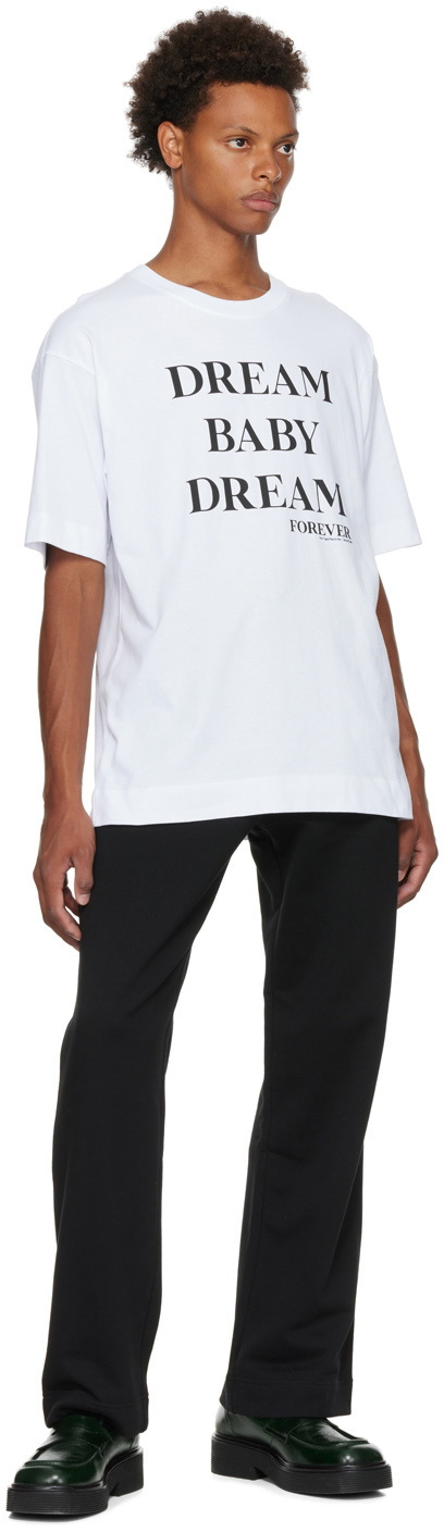 Dries Van Noten White Dream Baby Dream T-Shirt Dries Van Noten