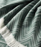 Missoni Timmy Zigzag wool throw