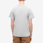 Bronze 56k Men's Drum And Ass T-Shirt in Heather Grey