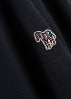 PS Paul Smith Appliquéd Cotton Jumper Navy