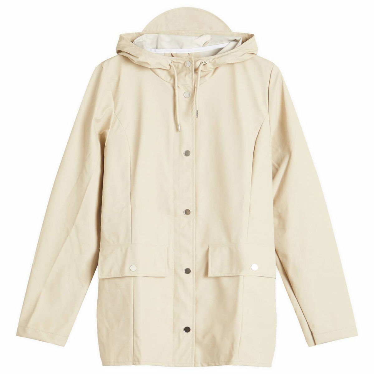 Rains Women's Curve Rain Jacket in Dune