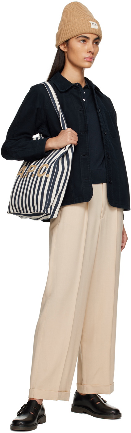 A.P.C. Navy Sybille Polo A.P.C