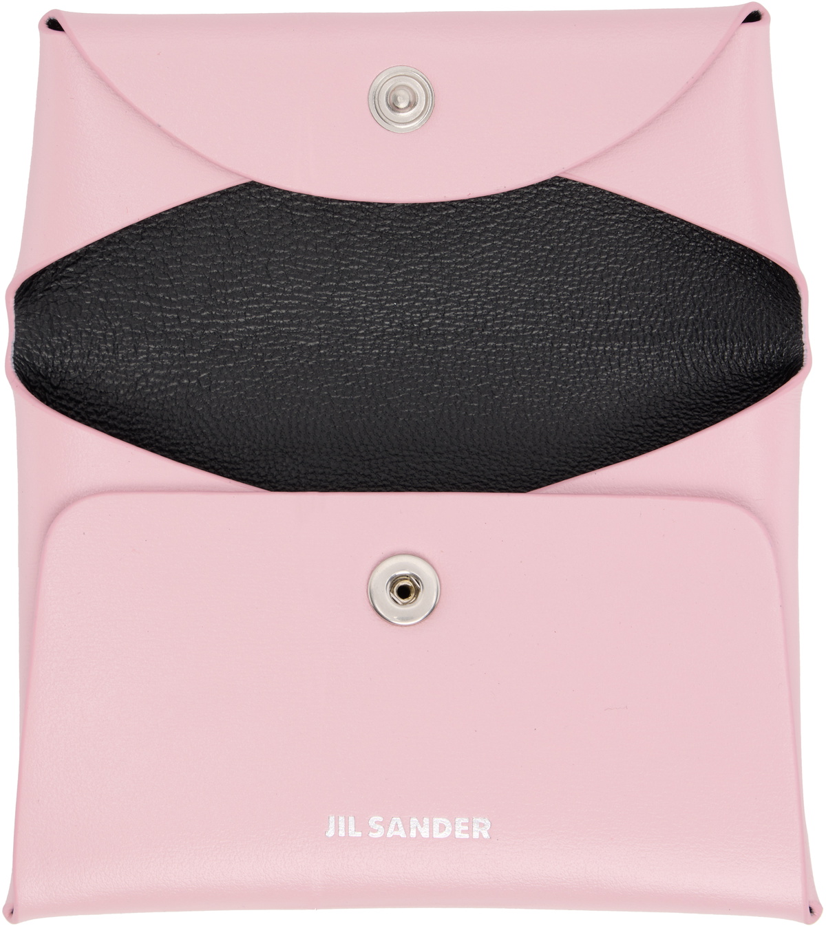 Jil Sander Pink Folded Coin Pouch