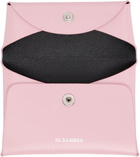 Jil Sander Pink Folded Coin Pouch