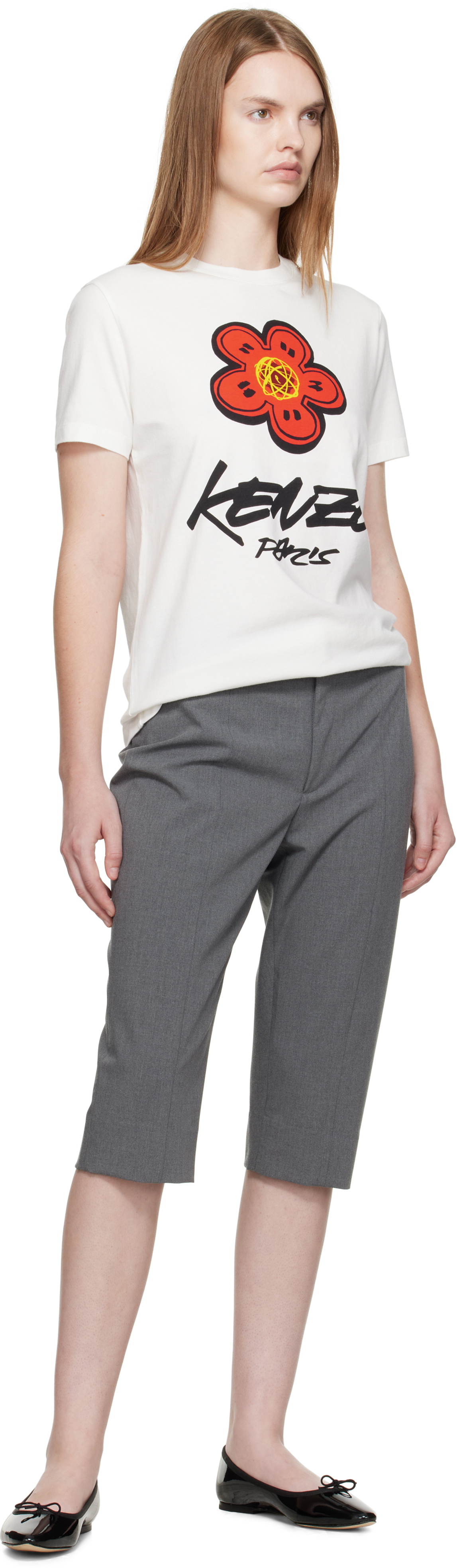 Kenzo Off-White Kenzo Paris Futura 2000 Edition Loose T-shirt