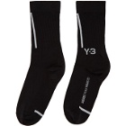Y-3 Black Classic Crew Socks