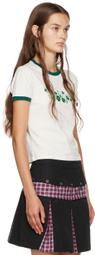Marc Jacobs Heaven Off-White Hydnellum Baby T-Shirt