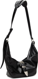 Marge Sherwood Black Belted Medium Bag