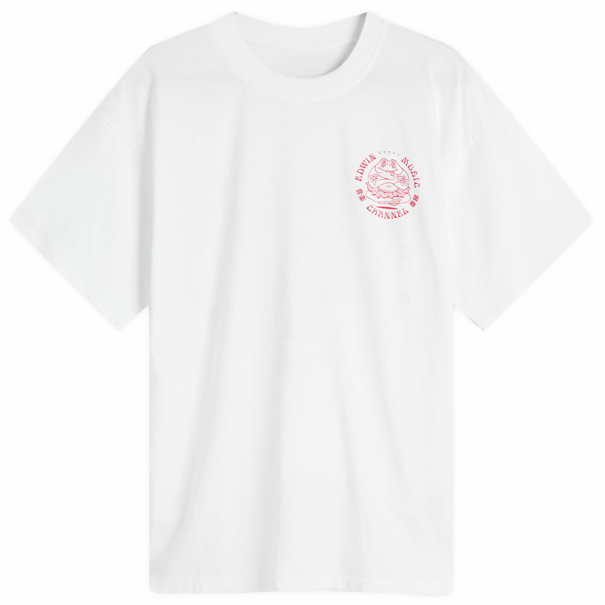 Edwin Men's Music Channel T-Shirt in White