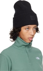 The North Face Black Patch Beanie
