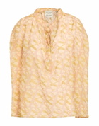 Alessia Santi Womens Top Blush