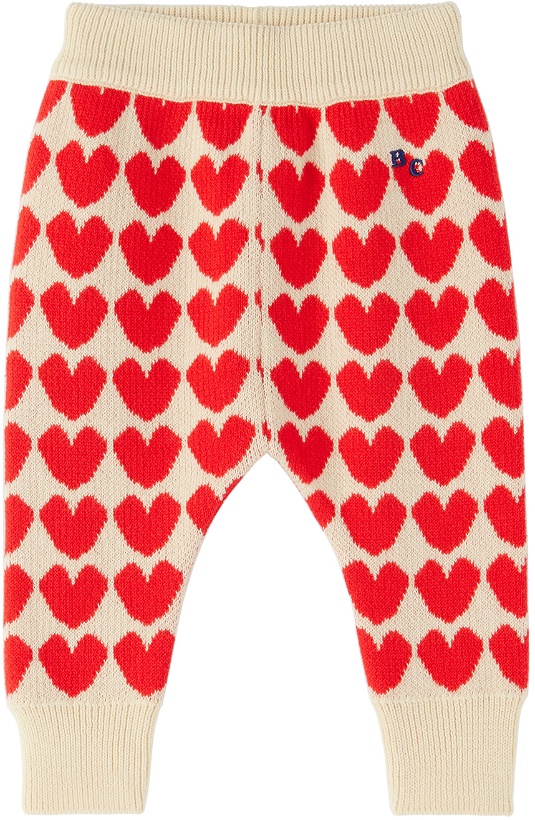 Photo: Bobo Choses Baby Beige Hearts Lounge Pants