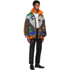 Dolce and Gabbana Black Superheroes Jacket