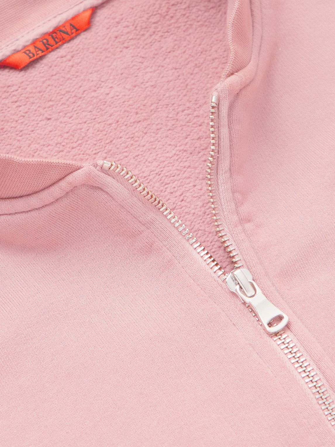 Barena - Cotton-Jersey Bomber Jacket - Pink Barena