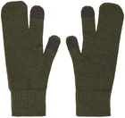 Nanamica Khaki Tech Gloves