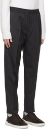 ZEGNA Gray Drawstring Trousers