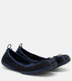 Balenciaga Ballet canvas ballet flats
