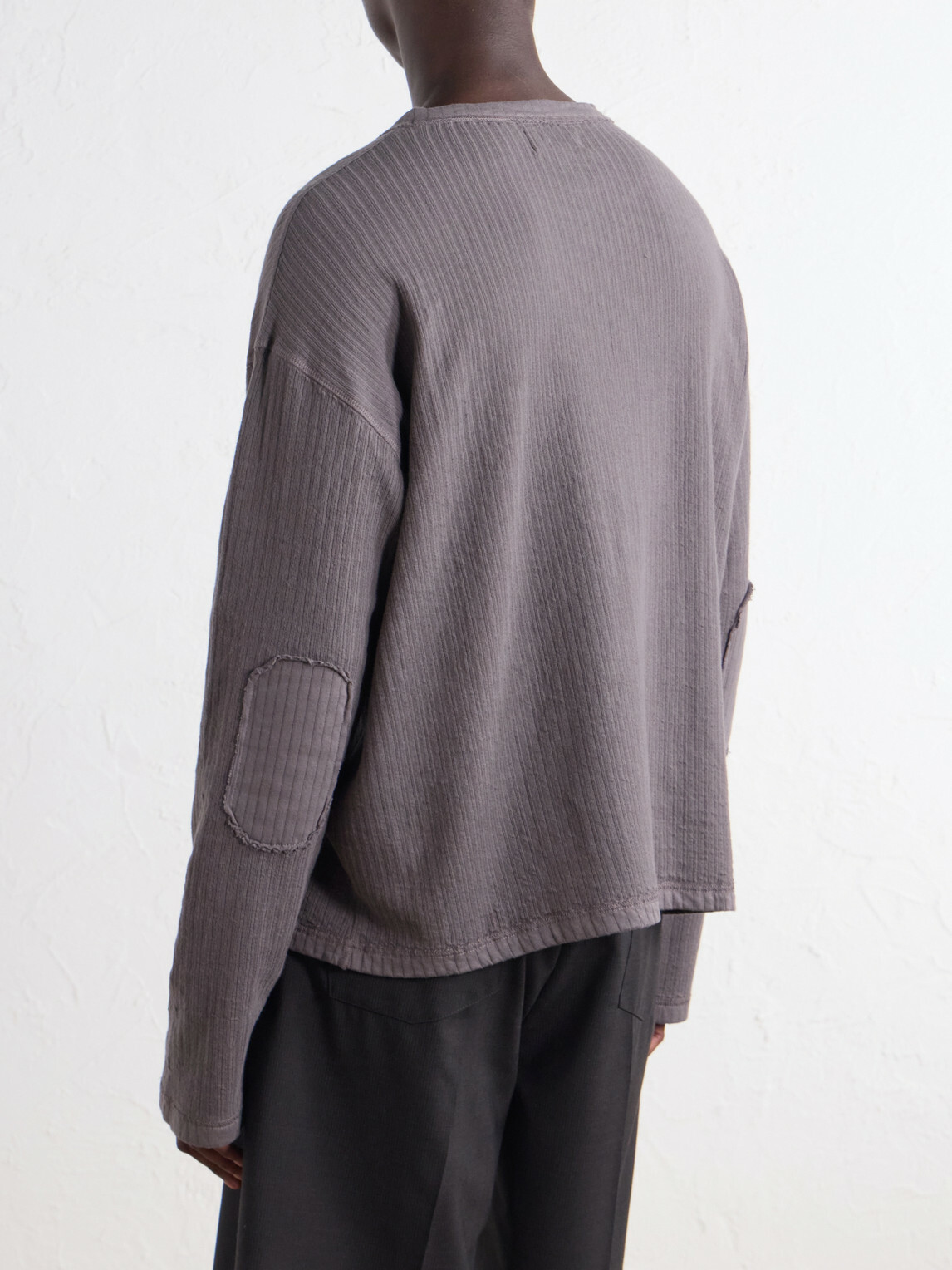 mfpen - Ribbed Organic Cotton Sweater - Gray