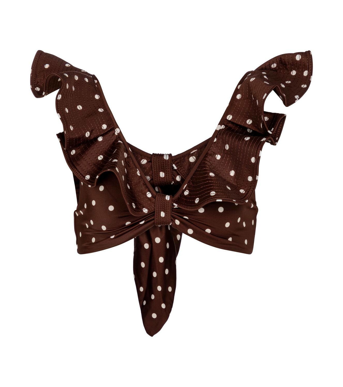 Johanna Ortiz Rolling Hills polka-dot bikini top