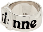 Vivienne Westwood Silver Belt Ring