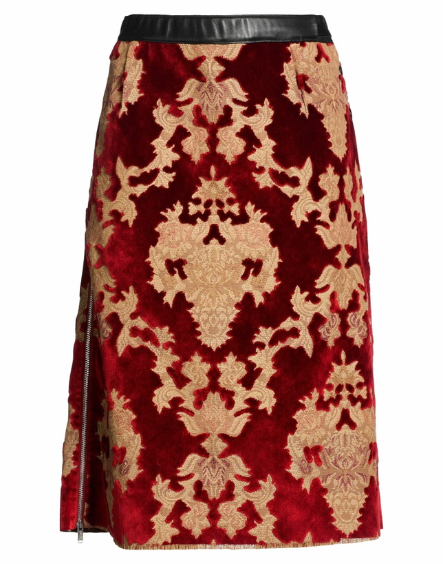 Photo: Undercover Womens Midi skirt in Burgundy