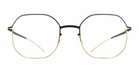 Mykita Cat - Gold / Jet Black Rx Glasses