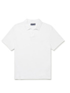 Vilebrequin - Pyramid Linen-Jersey Polo Shirt - White