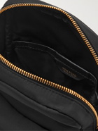 TOM FORD - Leather-Trimmed Nylon Messenger Bag