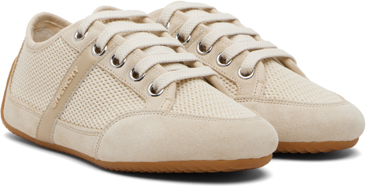 Givenchy Beige Slim Sneakers