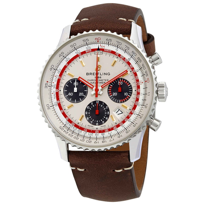 Photo: Breitling Navitimer Chronograph Automatic Chronometer Watch AB01219A1G1X1