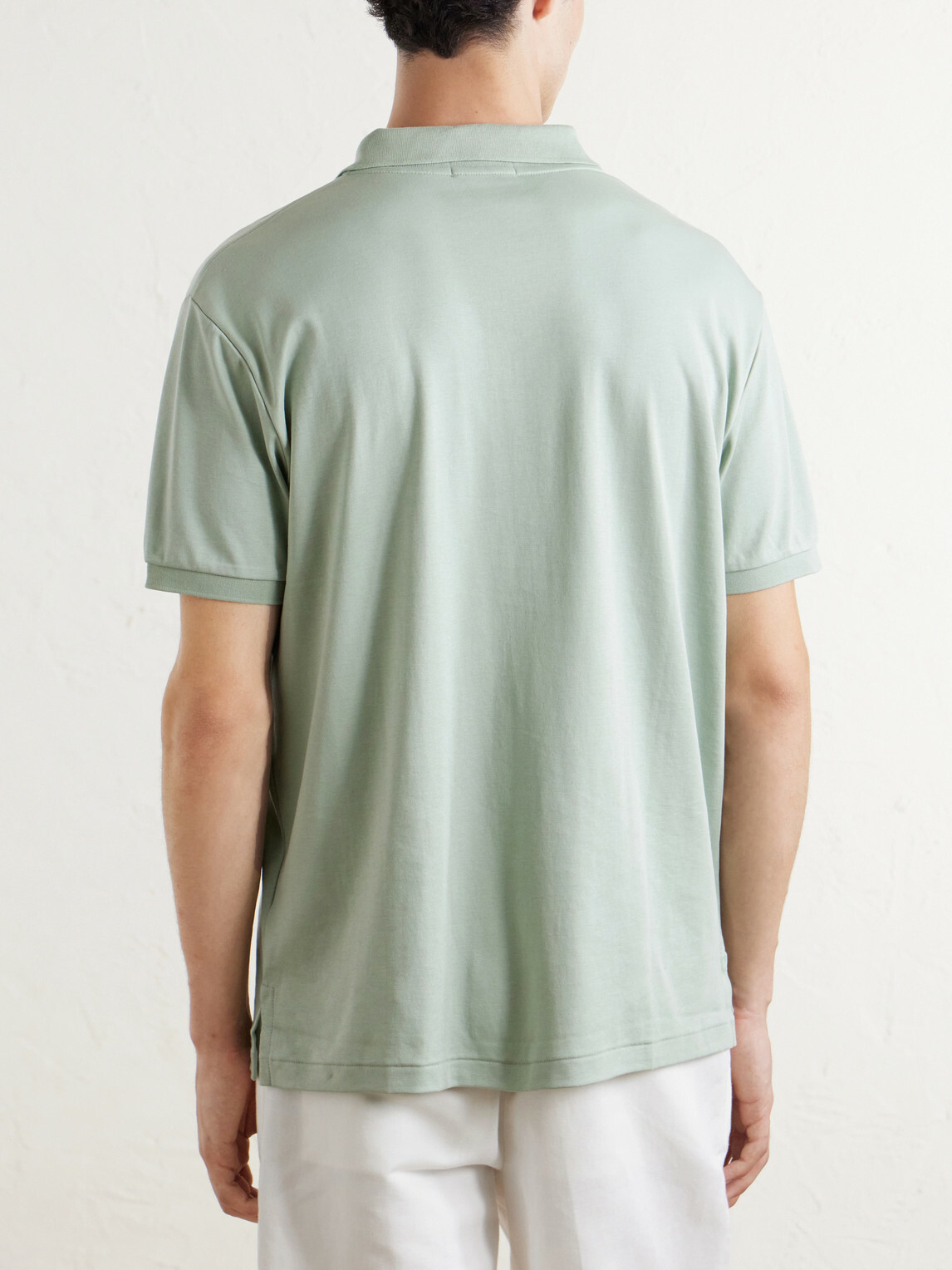 Polo Ralph Lauren - Logo-Embroidered Cotton-Jersey Polo Shirt - Green