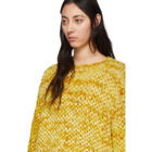 S.R. STUDIO. LA. CA. Yellow Hand-Knit Honeycomb Sweater