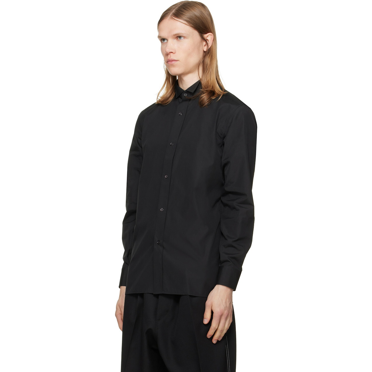 Maison Margiela Black Cotton Shirt